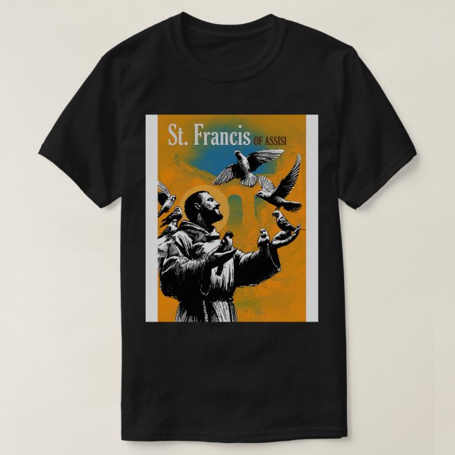 Camiseta Rua Francis de Assisi (Frente do Design)