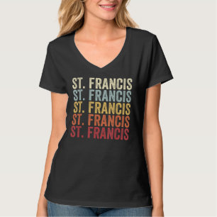 Camiseta Rua Francis Minnesota MN Rua Francis MN Retro Vint