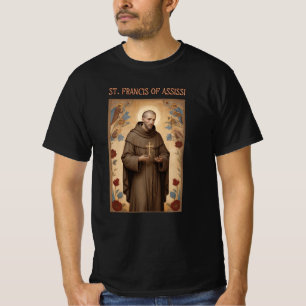Camiseta Rua Francisco de Assissi - Presente Católico Roman