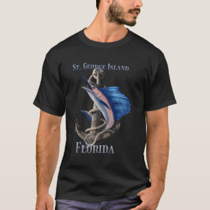 Camiseta Rua George Island Florida Espadarte Marlin Ocean F