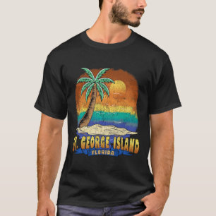 Camiseta Rua, George Island Flórida Vintage, Alma Afastada