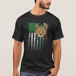 Camiseta Rua Gift. Bandeira Irlandesa Americana do Dia de P