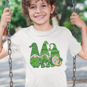 Camiseta Rua, Gnomos Verdes do Dia de Patrick