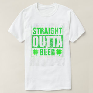 Camiseta Rua, Hetero do Dia de Patricks fora da Beer DS