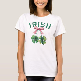 Camiseta Rua irlandesa Coquette. Dia de Patrick