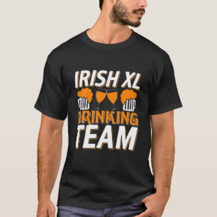 Camiseta Rua irlandesa da equipe de Bebendos de Patrick Bee