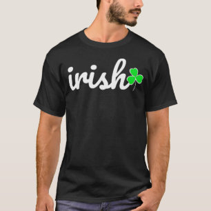 Camiseta Rua irlandesa. Patrick's Day Lucky Shamrock