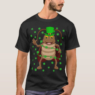 Camiseta Rua irlandesa Shamrock Leprechaun Cockroach D de P