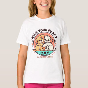 Camiseta Rua Jan 210 - Abraçar seu dia de puppy