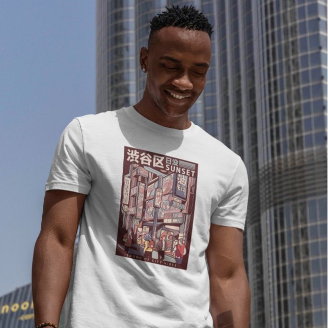 Camiseta Rua Japonesa (Criador carregado)