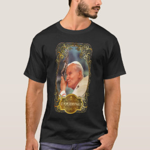 Camiseta Rua João Paulo II Cruzar Santo Católico Polonês