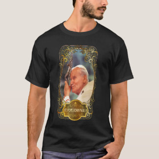 Camiseta Rua João Paulo II Cruzar Santo Católico Polonês L