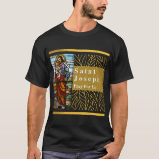 Camiseta Rua. José e Criança Jesus Santo Joseph Católico