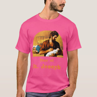 Camiseta Rua. Joseph Dura Jesus Bebê Enquanto Maria Dorme.