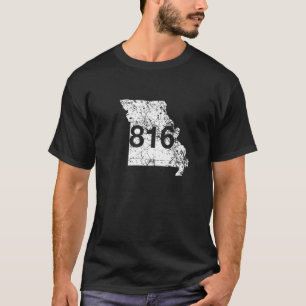 Camiseta Rua: Joseph Kansas City Area Code 816 Shirt, Misso