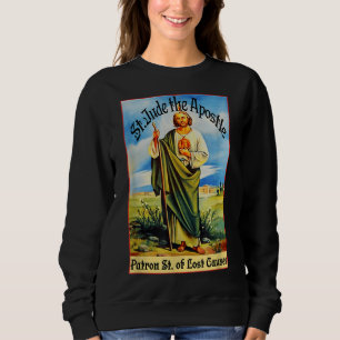 Camiseta Rua. Jude o Apóstolo de Jesus Perdido Causa Patrão