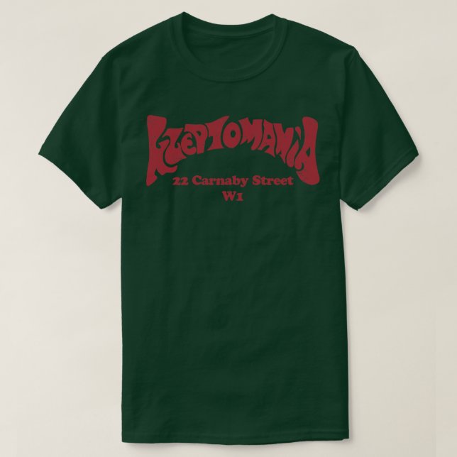 Camiseta Rua Kleptomania carnaby (Frente do Design)