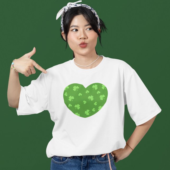 Camiseta Rua Leprechaun. Dia de Patrick (Criador carregado)