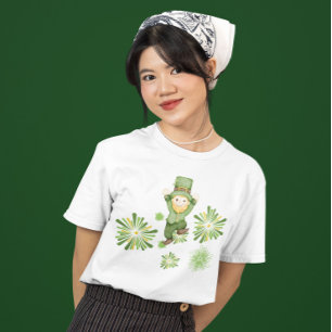 Camiseta Rua Leprechaun. Dia de Patrick