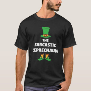 Camiseta Rua Leprechaun. Dia dos Patricks Sarcástico