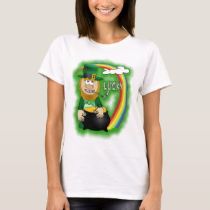 Camiseta Rua, LeprechaunT-Shirt do Dia de Patrick