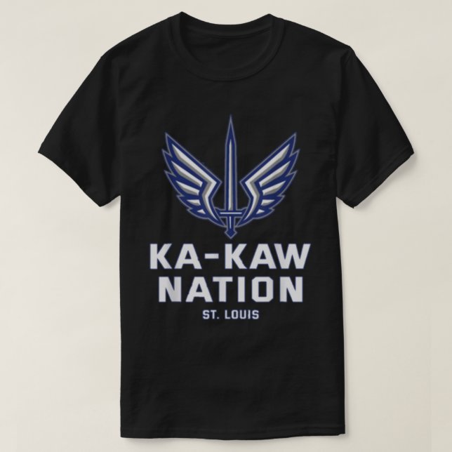 Camiseta Rua Louis Battlehawks Ka Kaw (Frente do Design)