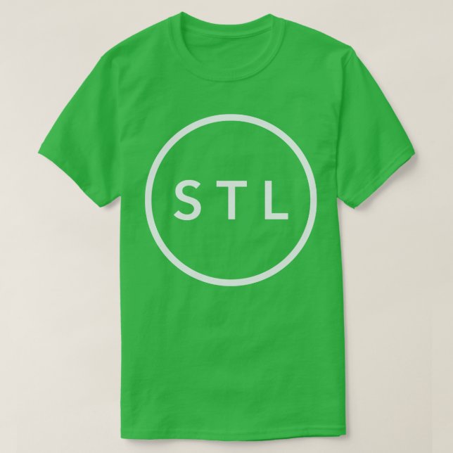 Camiseta Rua Louis STL Circle TShirt (Frente do Design)