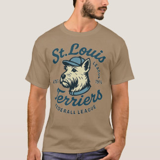 Camiseta Rua. Louis Terriers - Missouri