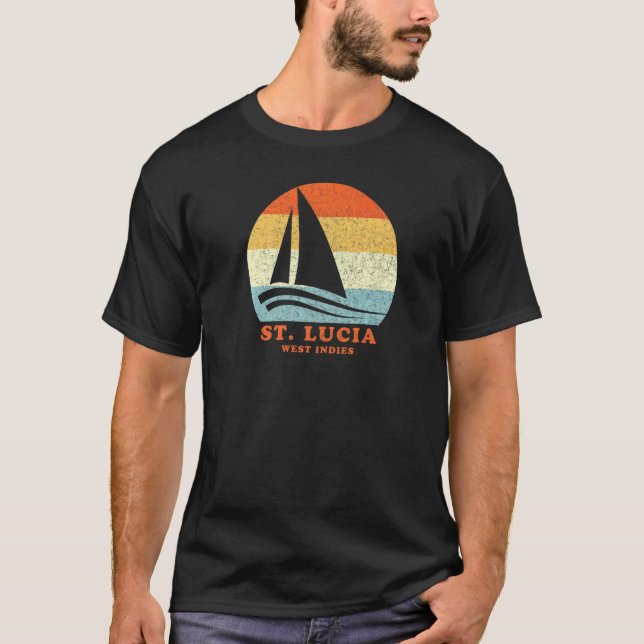 Camiseta Rua Lúcia West Indies Vintage Sailboat Vaca (Frente)