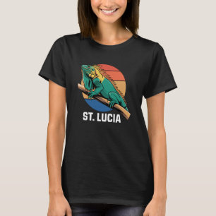 Camiseta Rua Lucia Wildlife, Iguana, Nature Lover Fund Colo