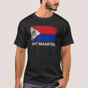 Camiseta Rua Maarten Flag T Shirt Vintage Feito Em Sint Maa