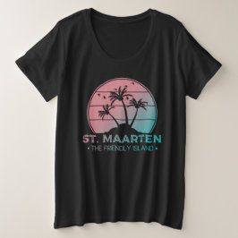 Camiseta Rua. Maarten | Gradiente Retroativo Sint Martin