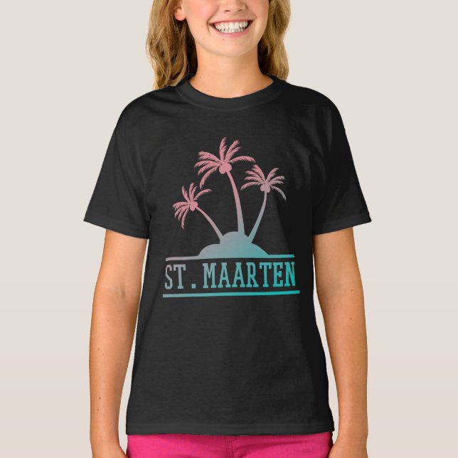Camiseta Rua. Maarten | Gradiente Sint Martin (Frente)