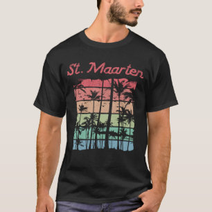 Camiseta Rua Maarten Rainbow Colors Sint Martin