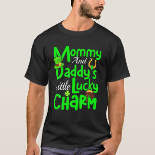 Camiseta Rua, Mamãe do dia de Patrick e Pai com sorte C