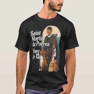 Camiseta Rua Martin de Porres Santos Afro-Americanos