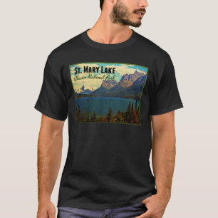 Camiseta Rua Mary Lake Glacier NP