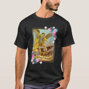 Camiseta Rua Michael, a Igreja Católica Protetora Archangel