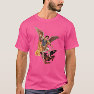 Camiseta Rua Michael Archangel Angel nos defende
