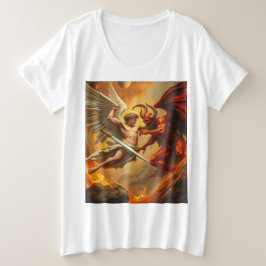 Camiseta Rua Michael the Arcanel Plus: Tee feminino