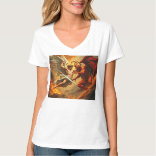 Camiseta Rua Michael the Arcanel Women's V-neck Tee