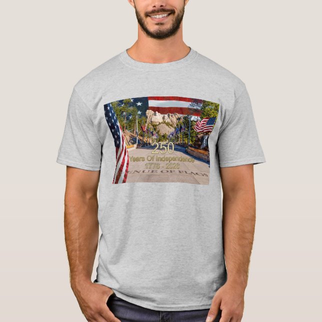 Camiseta Rua Mount Rushmore da Avenida das Bandeiras Semiqu (Frente)