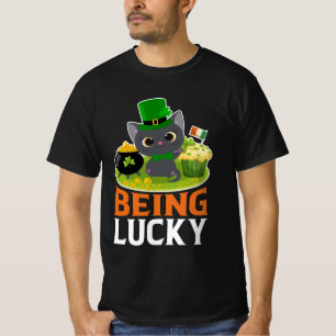 Camiseta Rua, o dia de Patrick sendo sortudo