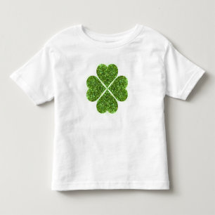 Camiseta Rua, o Shamrocks de Patty Trevo espumante verde