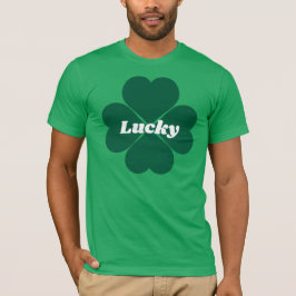 Camiseta Rua, o Shamrocks de Patty | trevo verde
