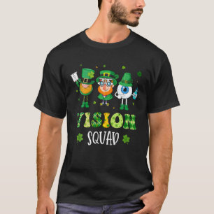 Camiseta Rua Optometrista do Esquadrão de Visão Engraçad