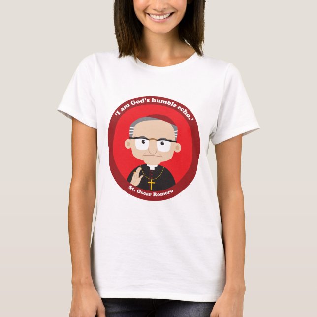 Camiseta Rua, Oscar Romero (Frente)