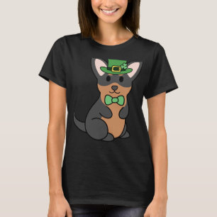 Camiseta Rua Patrick Black E Tan Chihuahua