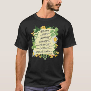 Camiseta Rua Patrick Breastplate Prayer Dia de Patrick Cath