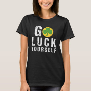 Camiseta Rua Patrick Day Cita Ditos Sortudos Dabbing 2